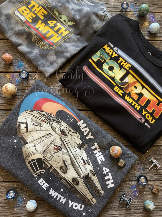 May the 4th T-Shirt| Unisex| Star Wars Inspired | Matching Family Shirts| Disney Trip| Galaxy Theme Tee| Mom Dad Kid Apparel