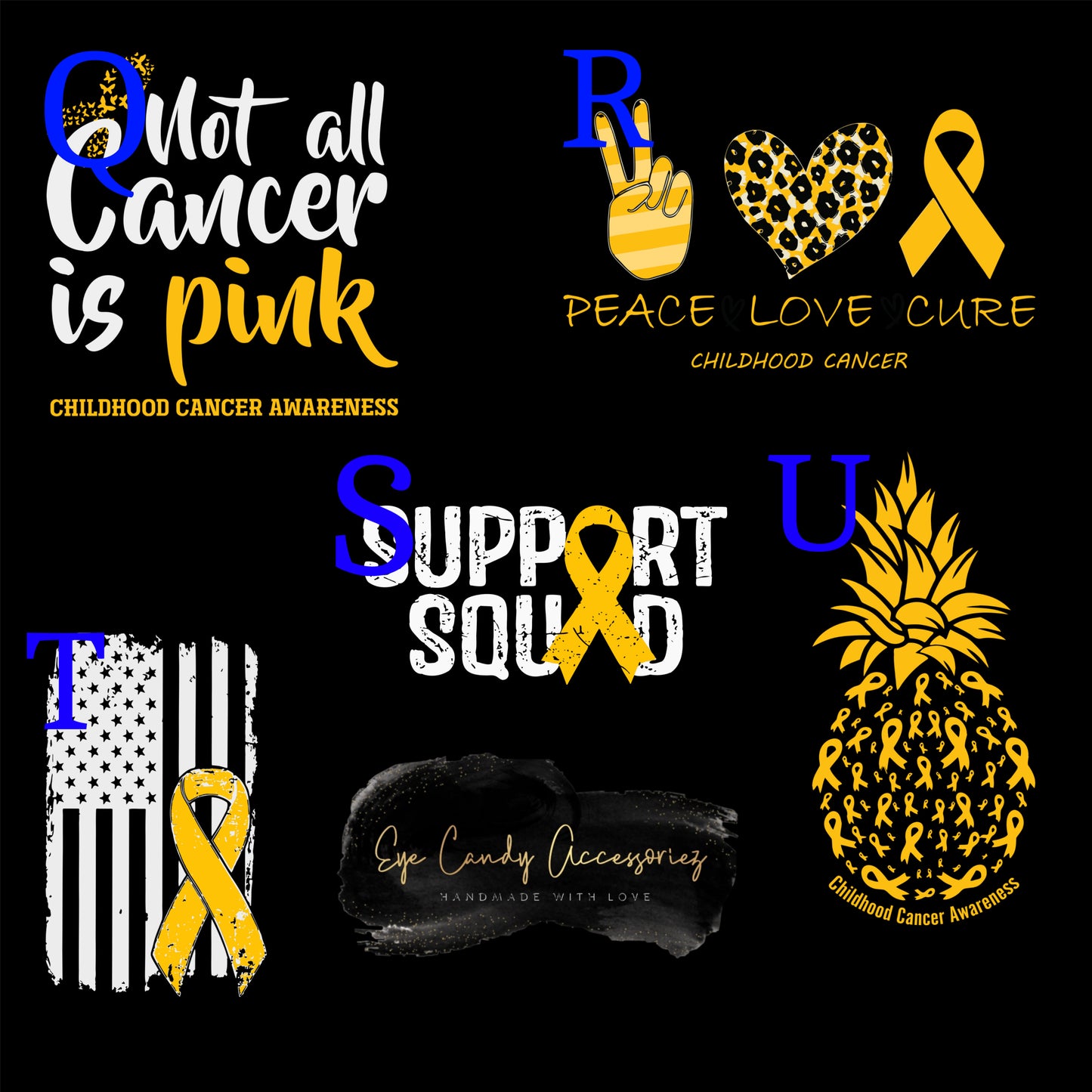 I Wear Gold For My Son | Childhood Cancer Awareness 16oz Glass Can | Frosted | Clear