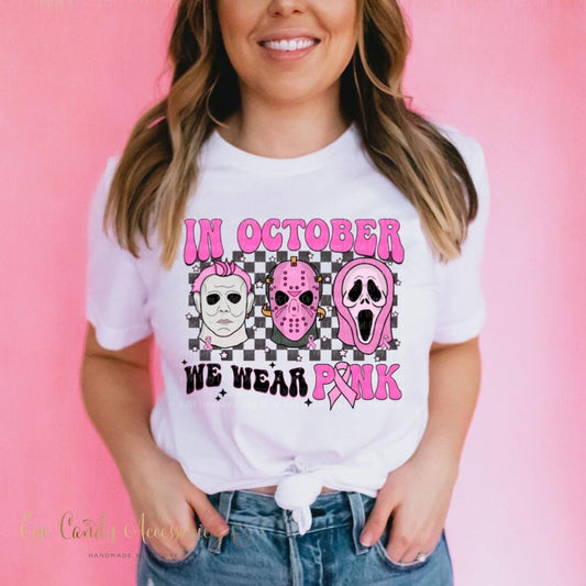 Pink-Tober - Comfort Colors® White T-Shirt- Sweater