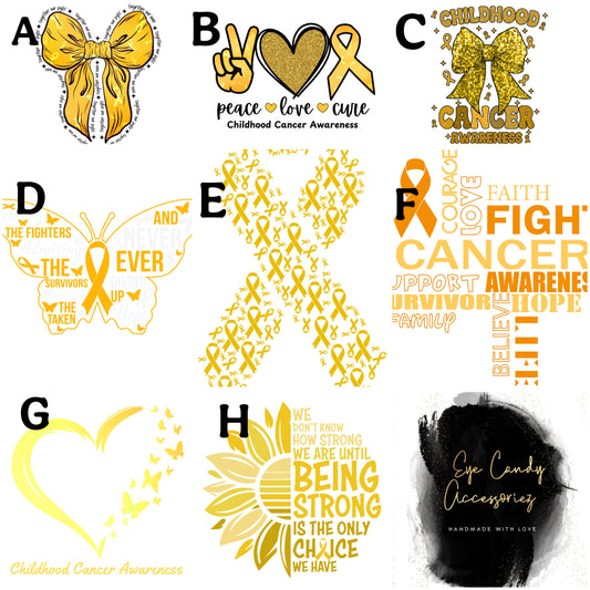 Childhood Cancer Awareness | Adult T-Shirt | Hoodie | Sweater