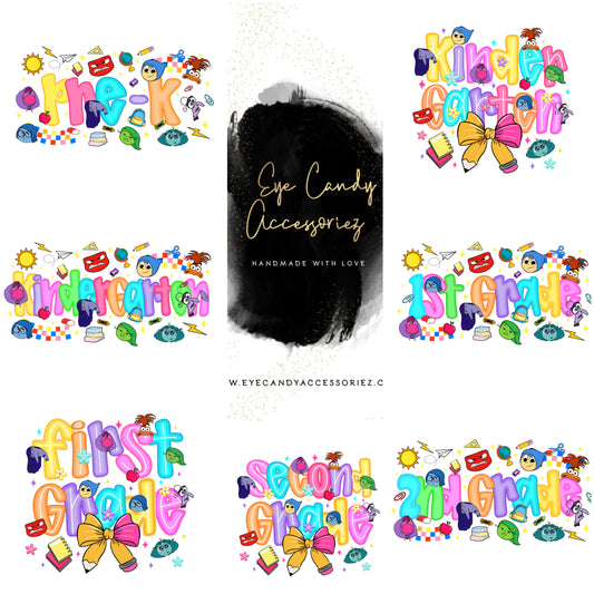 Emotions Cartoon Back to School T-Shirt | Toddler and Kids | Pre K - 5