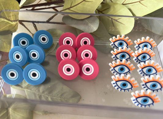 Evil Eye 🧿 Straw Topper