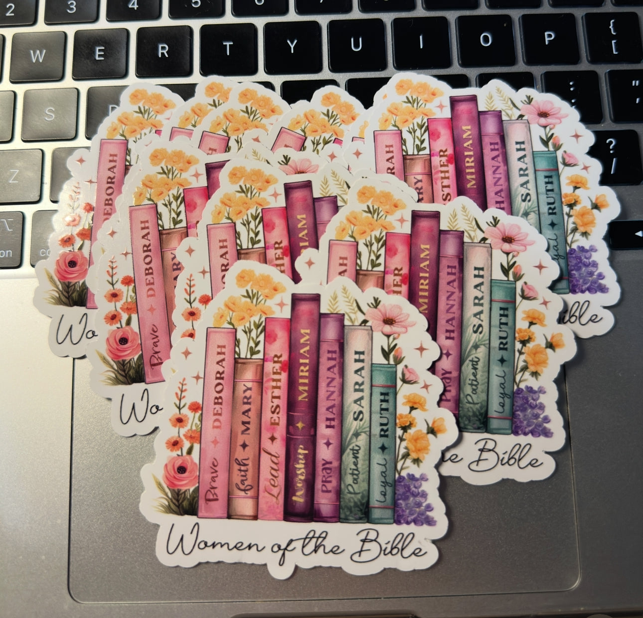 Women of the Bible Vinyl Sticker- Dishwasher Safe| Waterproof