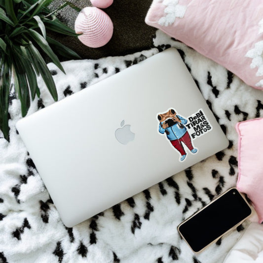 Debi Tirar Mas Fotos Vinyl Sticker- Dishwasher Safe| Waterproof