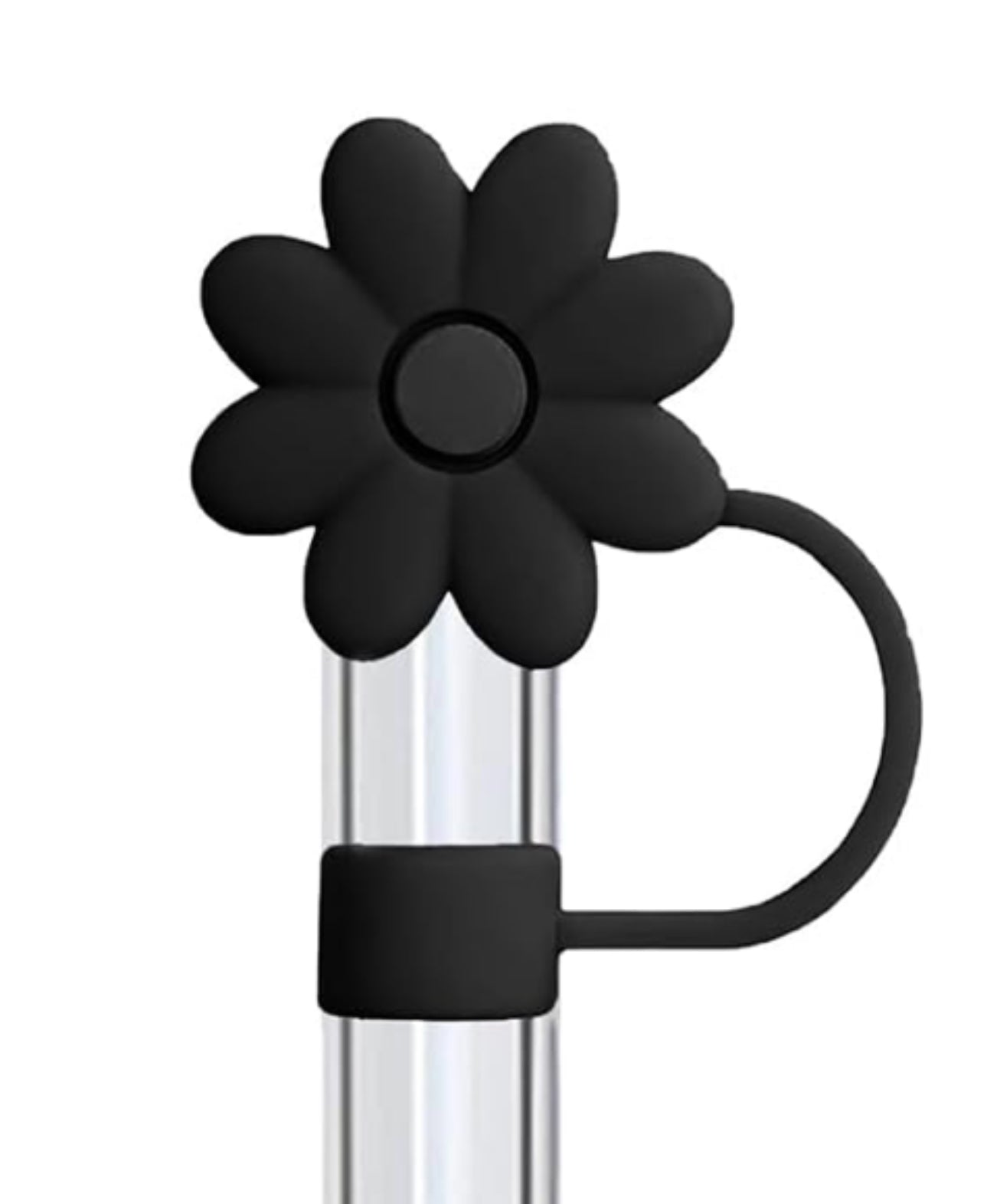 Flower Silicone Straw Topper Covers for Stanley Straws