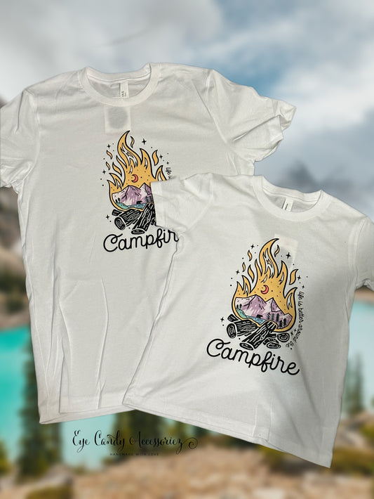 Camiseta Campfire - Adultos y niños