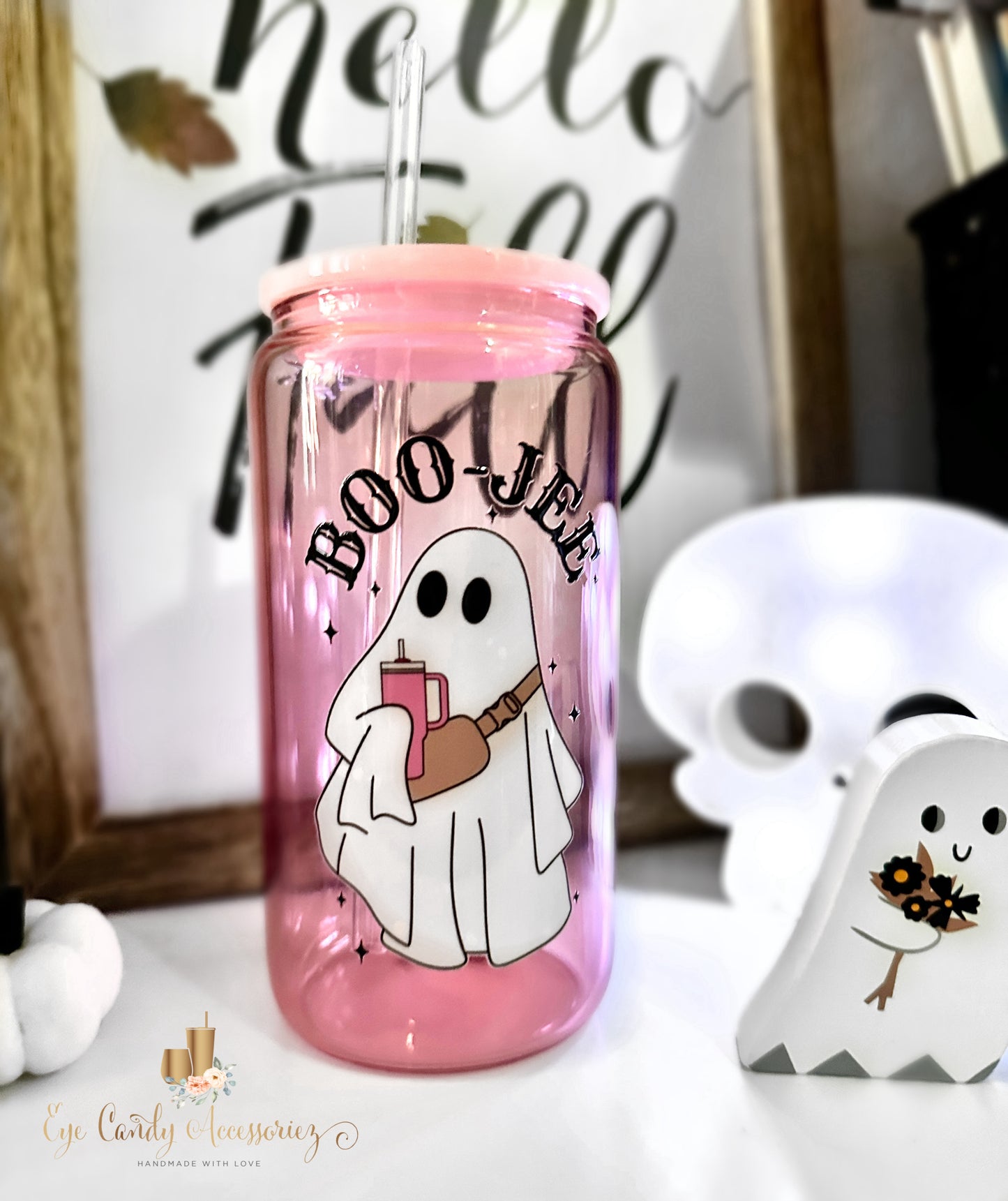 Boo-Jee 16oz Glass Can