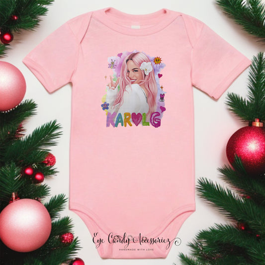 KG Pink Hair- Infant & Toddler- T-Shirt/Onesie/Sweater