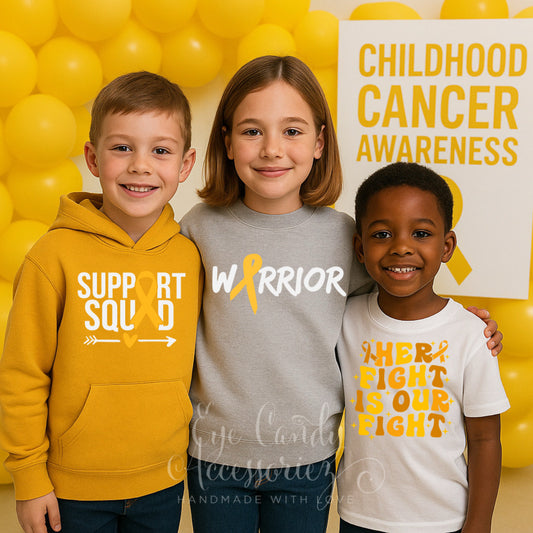 Childhood Cancer Awareness | KIDS T-Shirt | Hoodie | Sweater