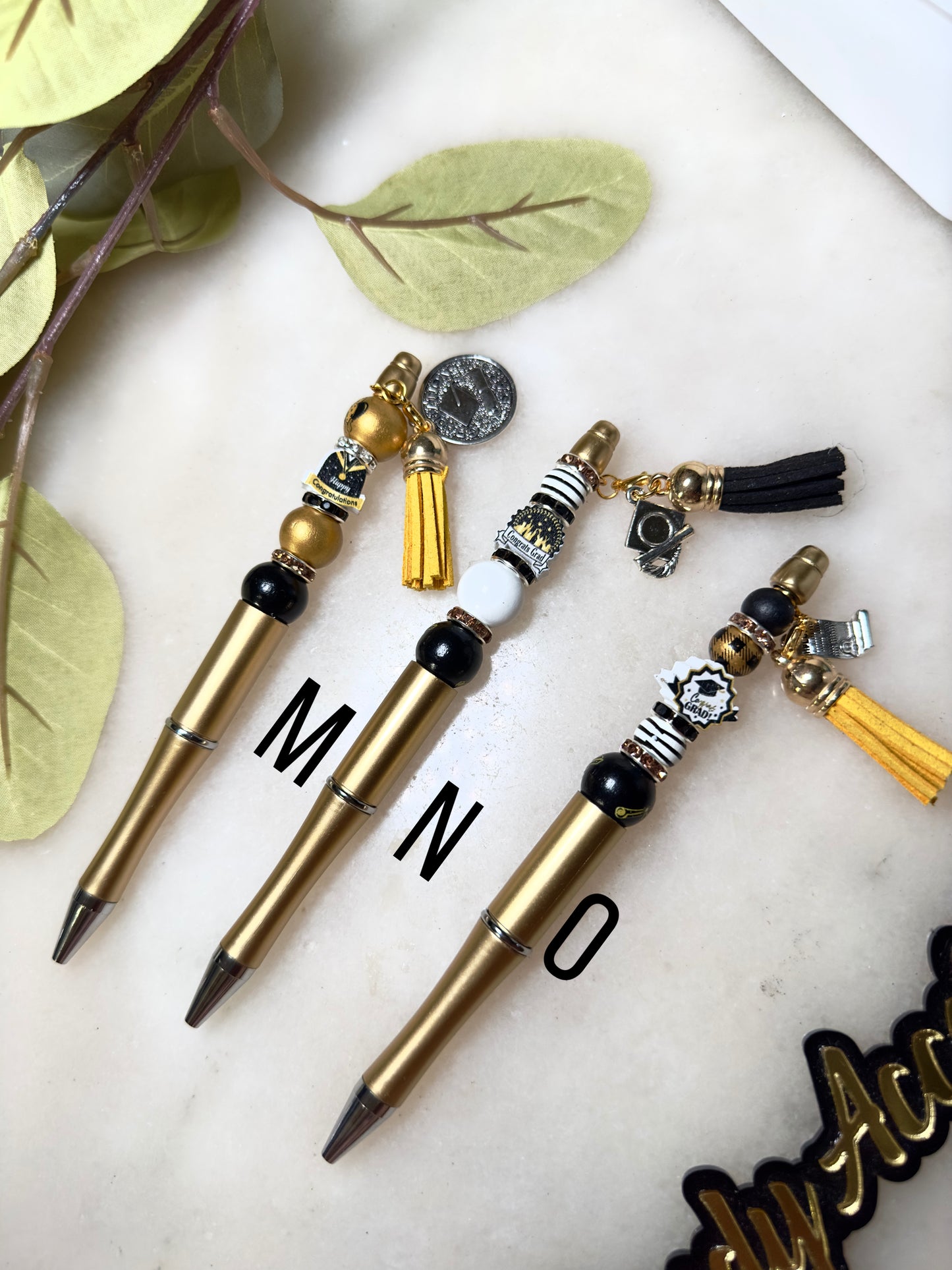 Congrats Grad Beaded Pens