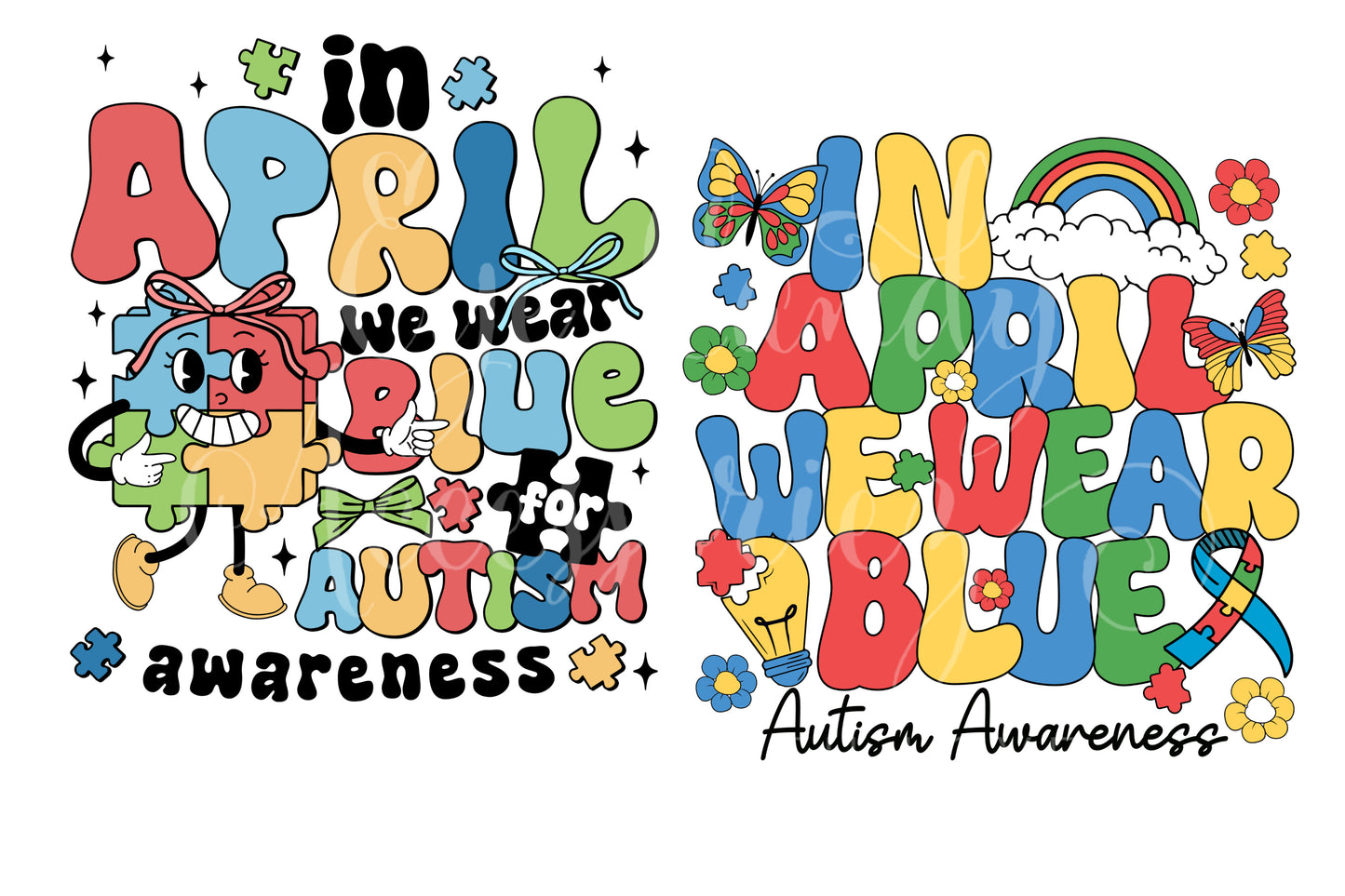 AUTISM AWARENESS T-SHIRT  | Kids Shirts | Adult T-Shirt | 20 Designs