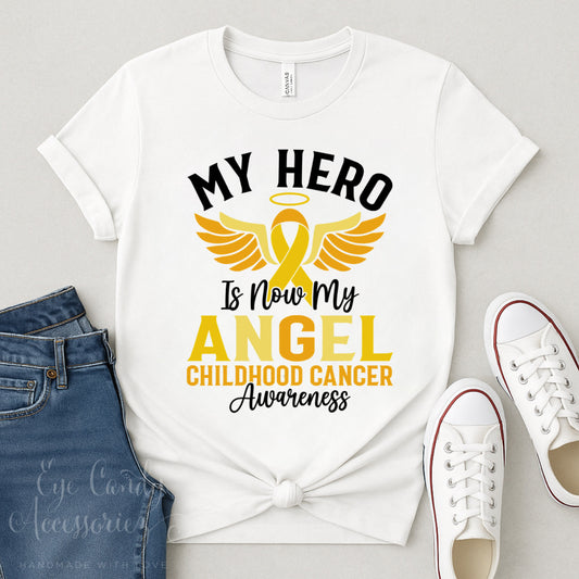 My Hero is Now My Angel | Childhood Cancer Awareness | Leukemia | Child Loss| Ceramic Mug