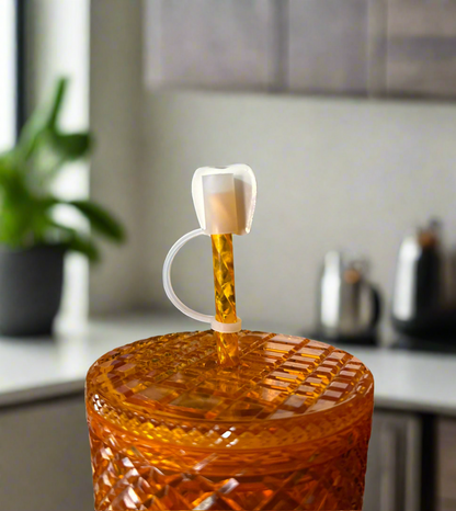 Medical Straw Topper Covers for Standard  & Stanley Straws