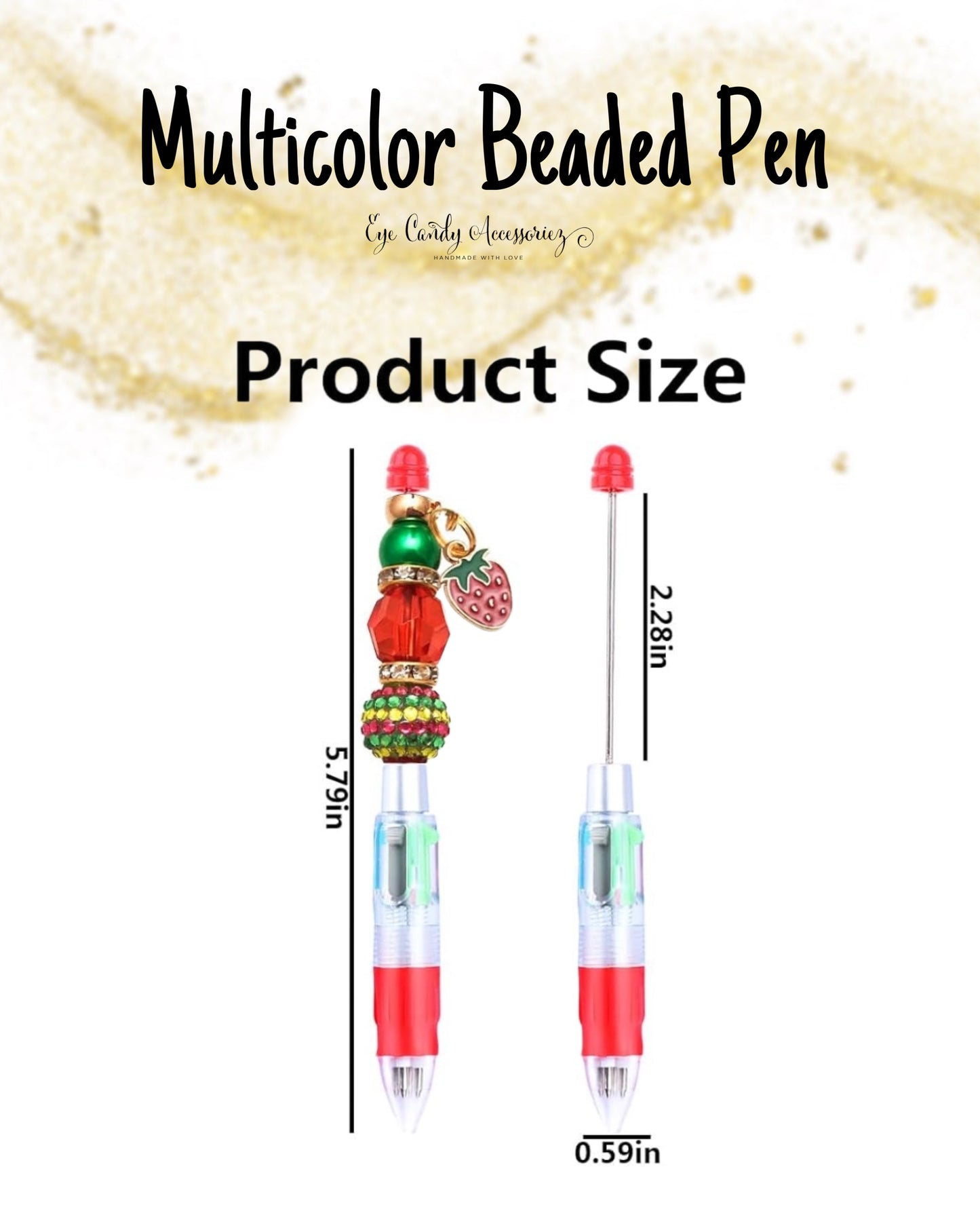 Trips & Sips Beaded Pens