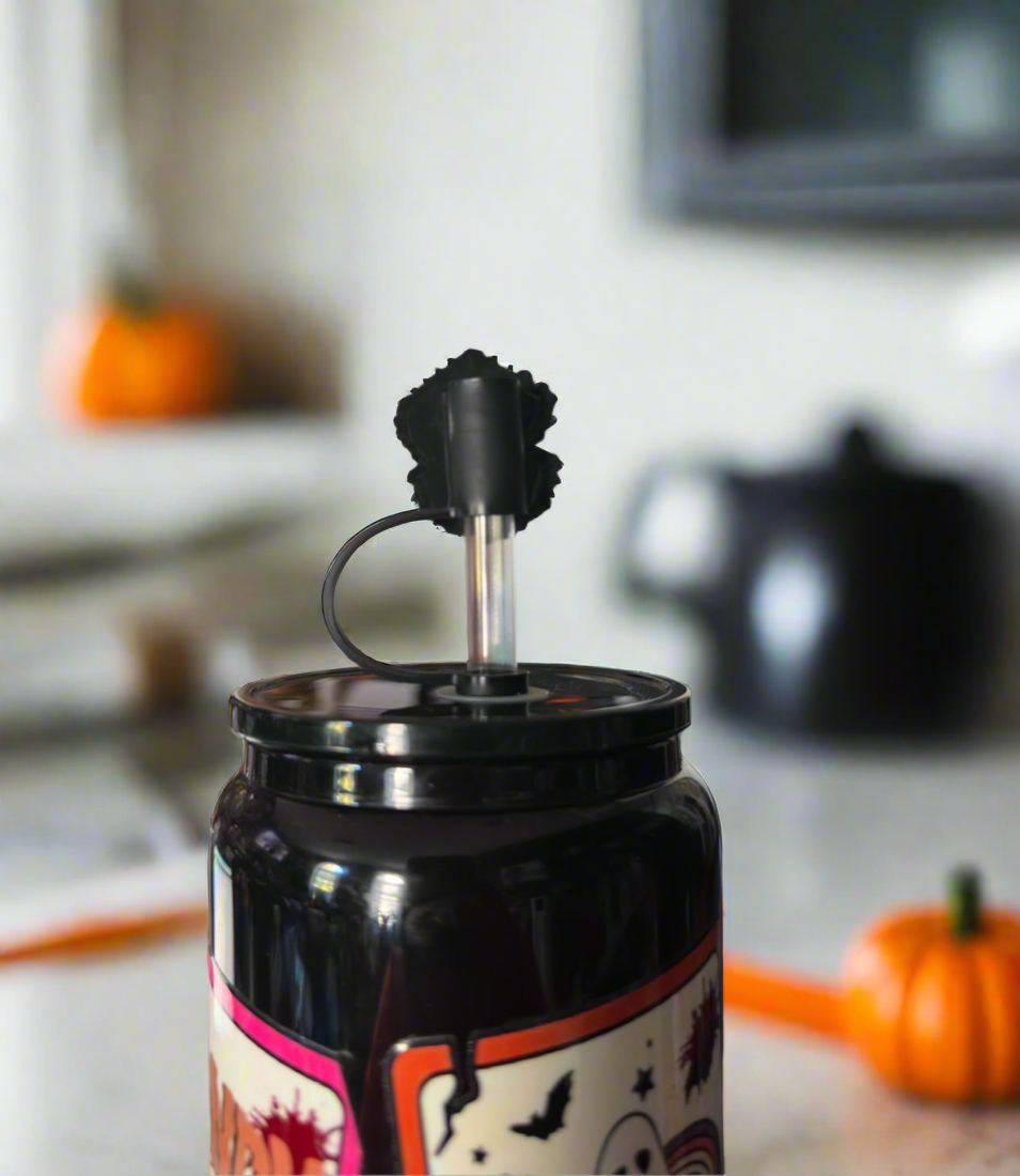 Horror Movie Killers Straw Topper Covers for Standard  & Stanley Straws