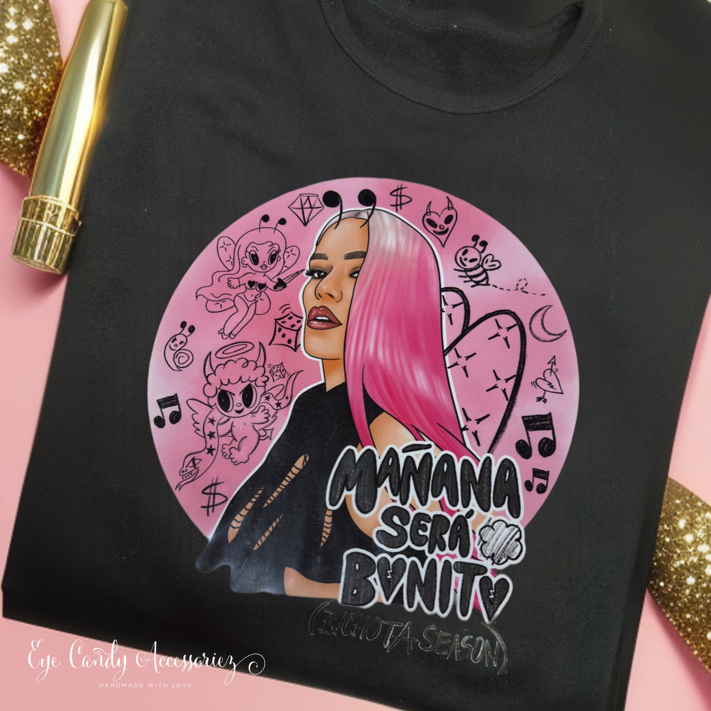 MSB Pink Hair Season - Adult T-Shirt/Hoodie/Sweater