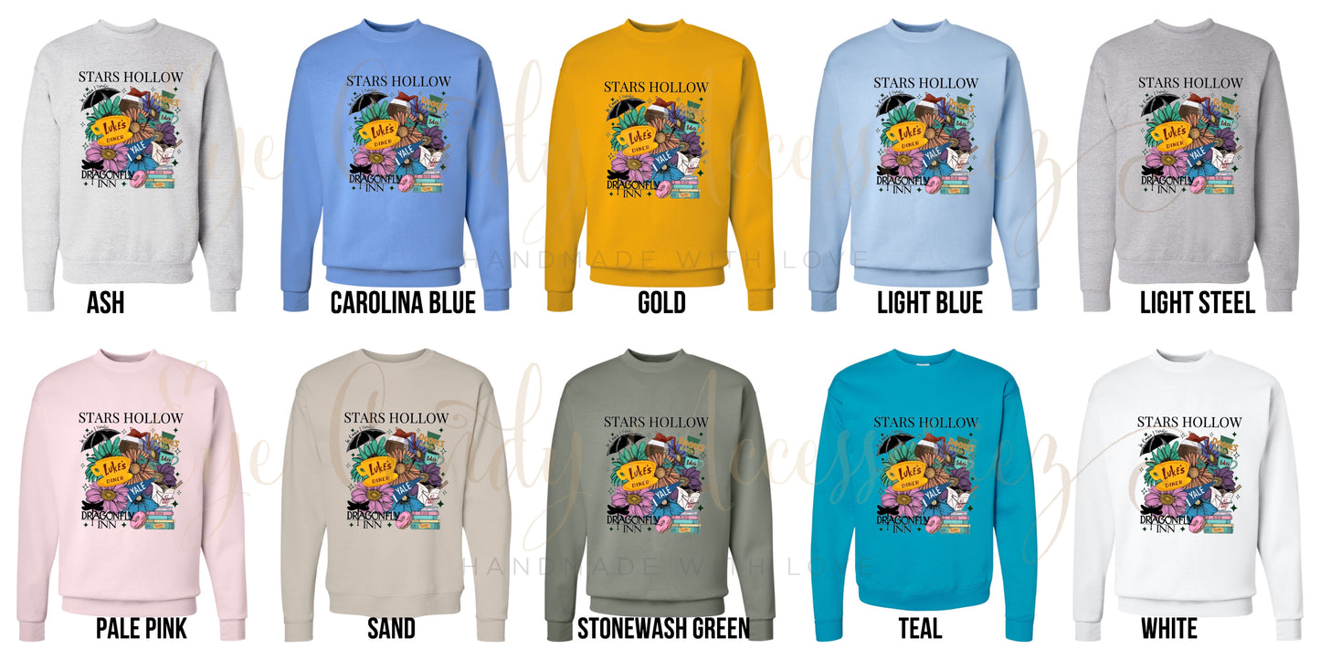 Stars H Dragonfly- Adult T-Shirt|Crewneck Sweater