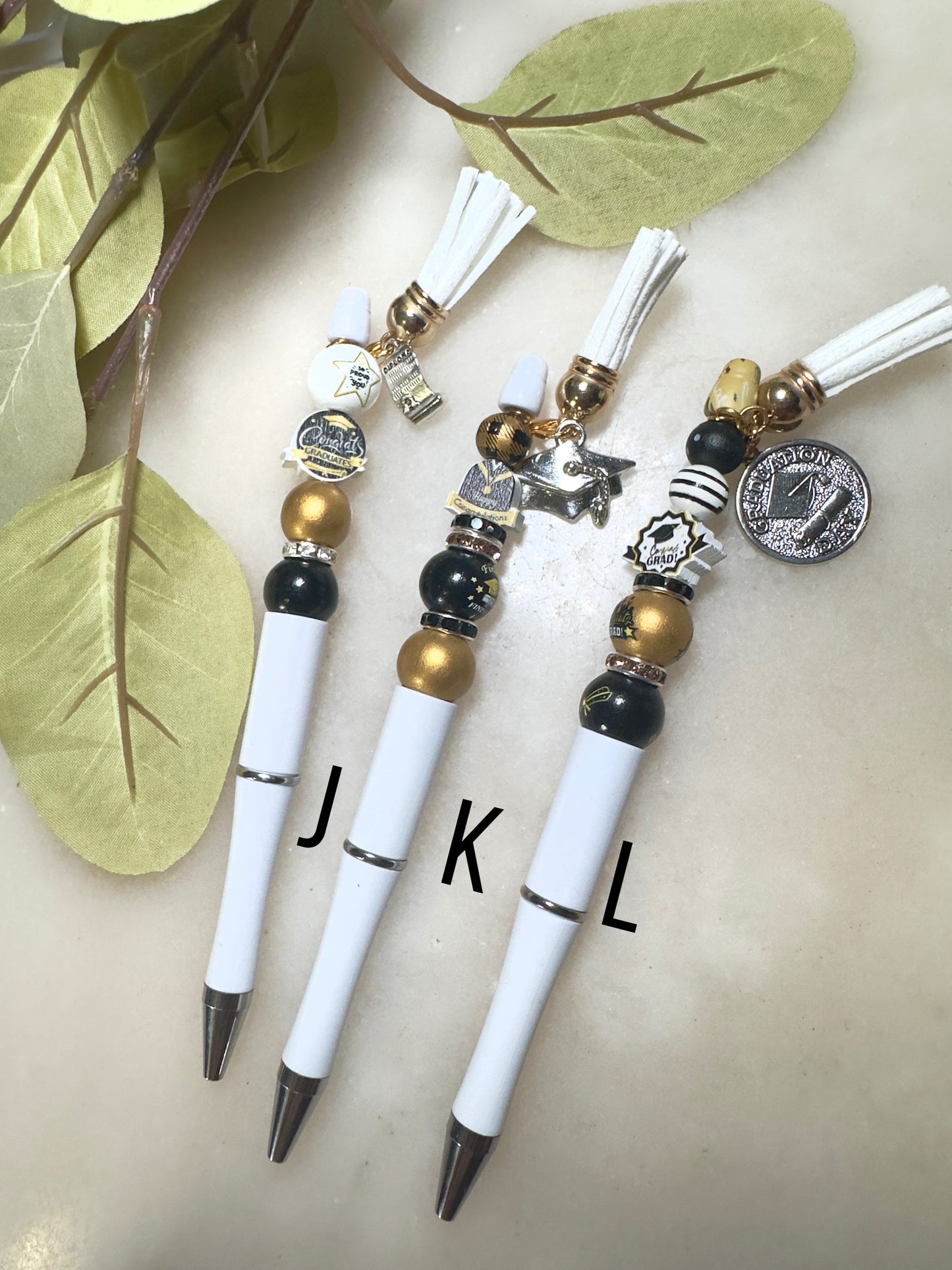 Congrats Grad Beaded Pens