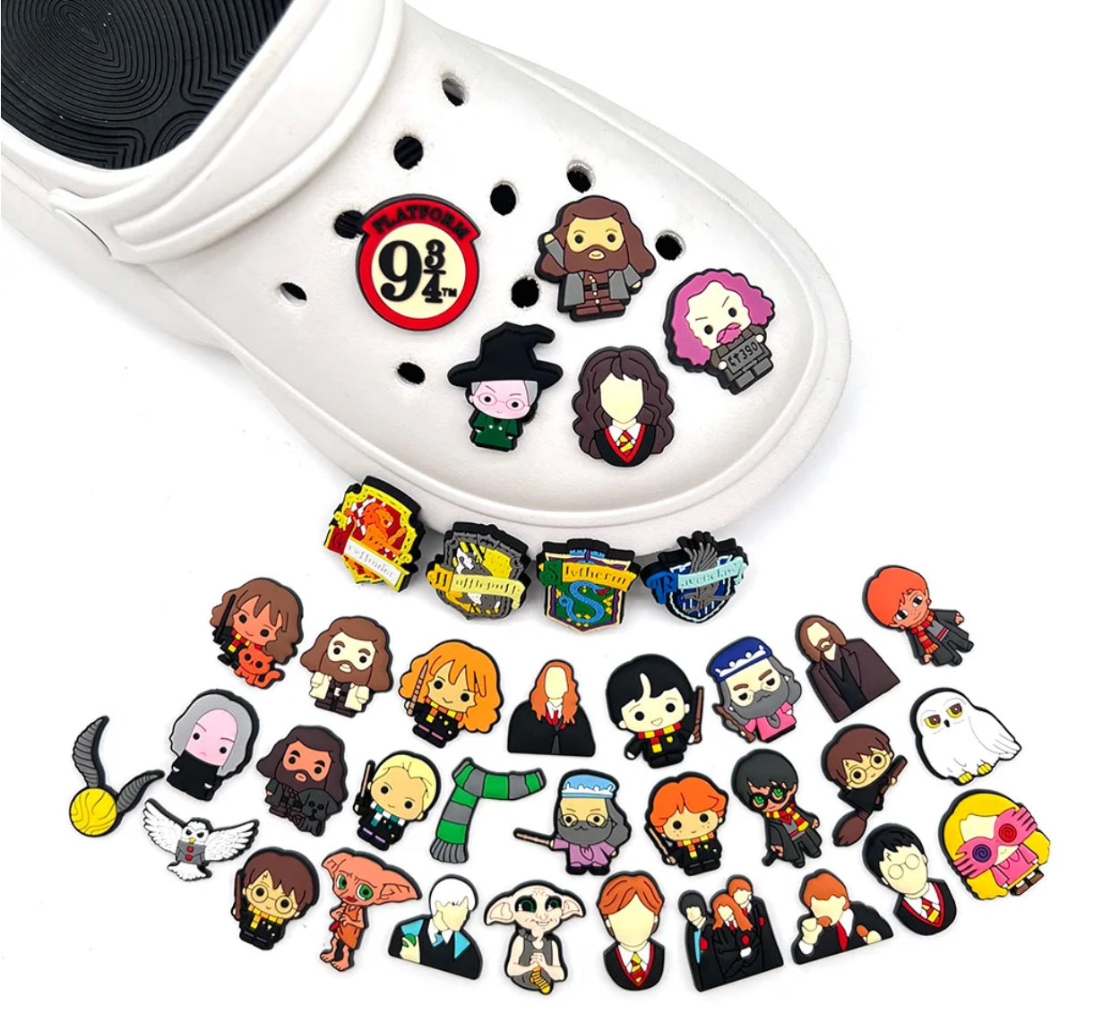 Magical Wizard Shoe Charms