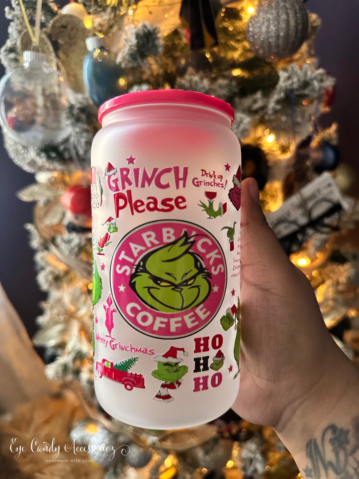 Christmas Coffee - 16 oz Glass Can