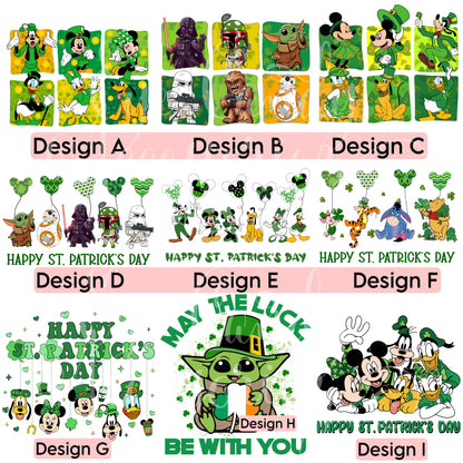 St Patrick's Cartoon - 15oz Mugs- 9 Designs