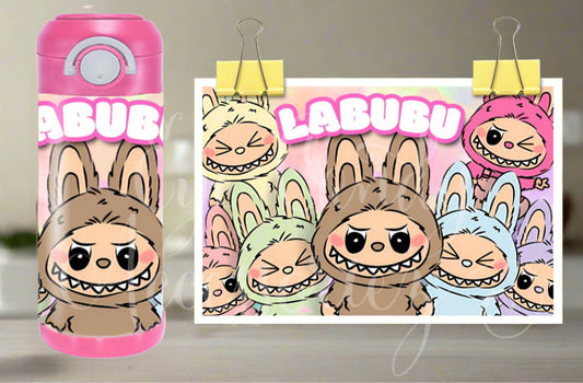 LABUBU MONSTERS 12OZ KIDS TUMBLERS - 2 Designs | Viral Monsters | Kids Water Bottles | Stainless Steel Tumbler