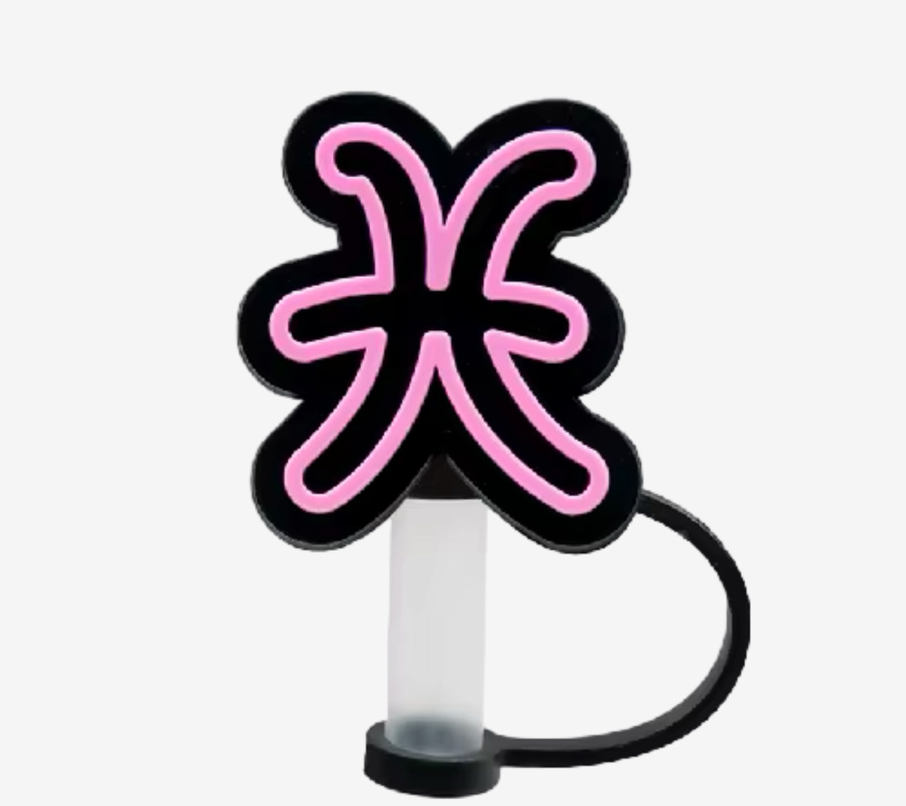 Zodiac Signs Straw Topper Covers for Standard Straws