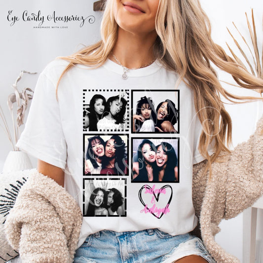 Seliyah Collage Heart - Adult T-Shirt| Sweater| Hoodie - 90’s Singers