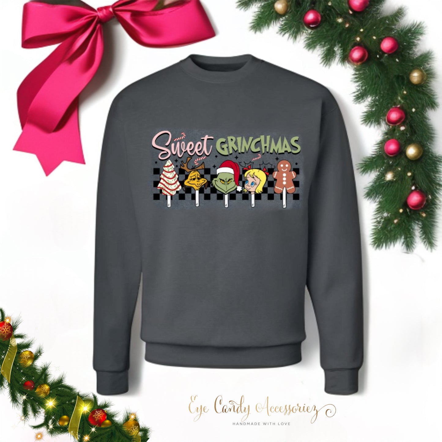 Sweet Grnchmas - Adult & Kids Unisex Sweater/T-Shirt/Hoodie