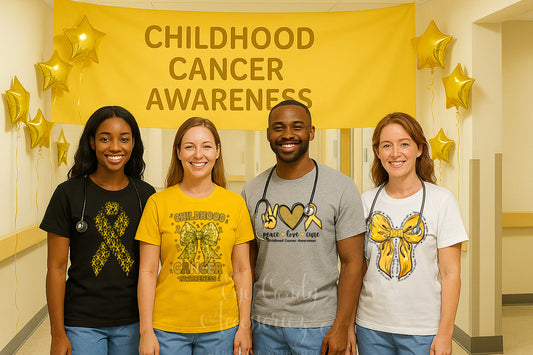 Childhood Cancer Awareness | Adult T-Shirt | Hoodie | Sweater