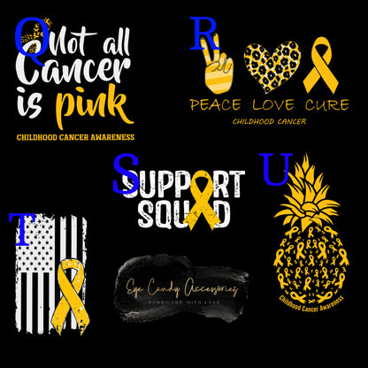 I Wear Gold For My Son | Childhood Cancer Awareness Ceramic Mug