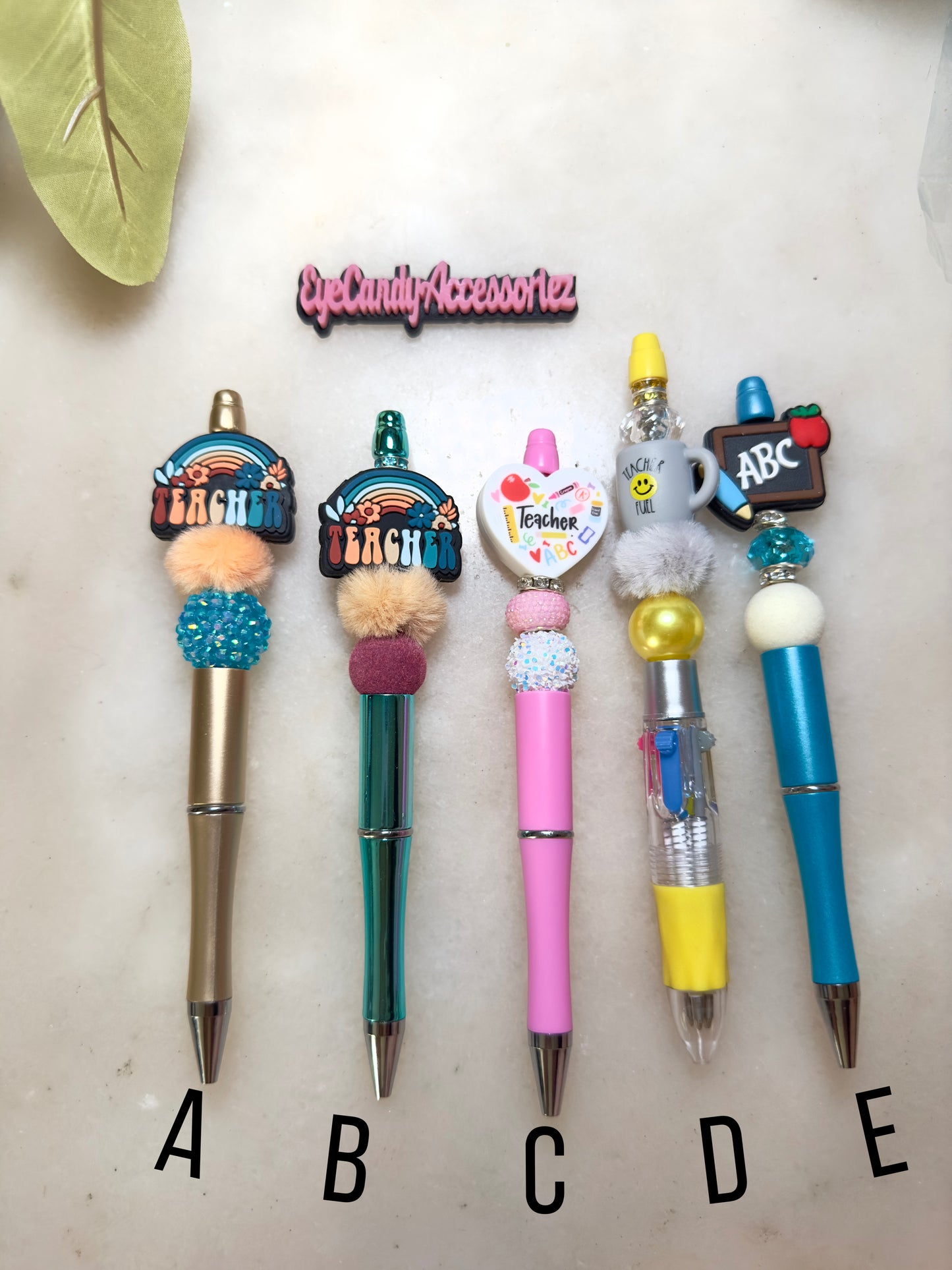 Teacher Beaded Pens