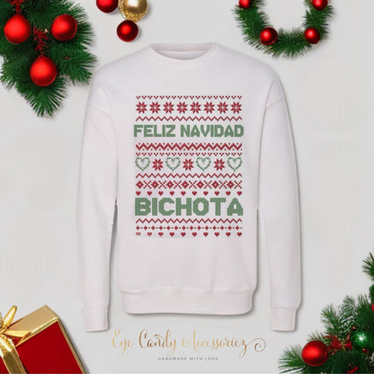 Feliz Navidad Bichota  - Adult Unisex T-Shirt/Crewneck/Hoodie