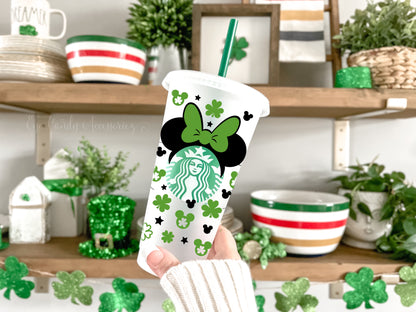 St. Patrick's Mouse Reusable Cold Cup  - 16oz|24oz