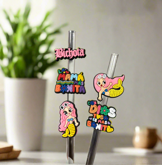 Lo Mas Bonito Straw Topper for Standard Straws