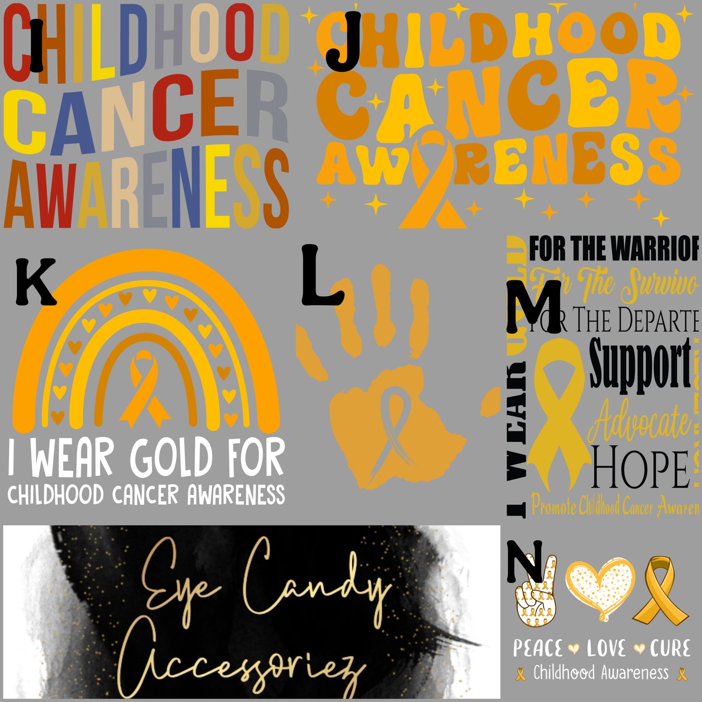 Childhood Cancer Awareness | Adult T-Shirt | Hoodie | Sweater