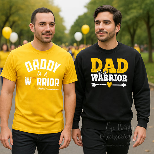 Proud Dad of a Warrior| Adult T-Shirt | Hoodie | Sweater