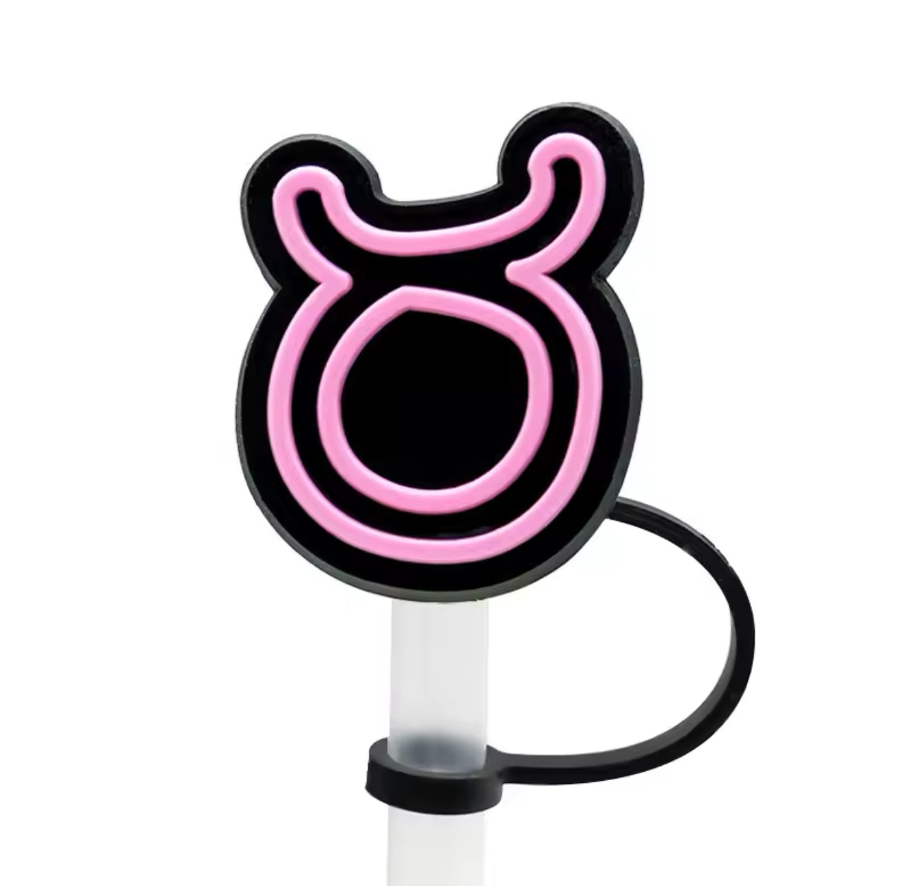 Zodiac Signs Straw Topper Covers for Standard Straws