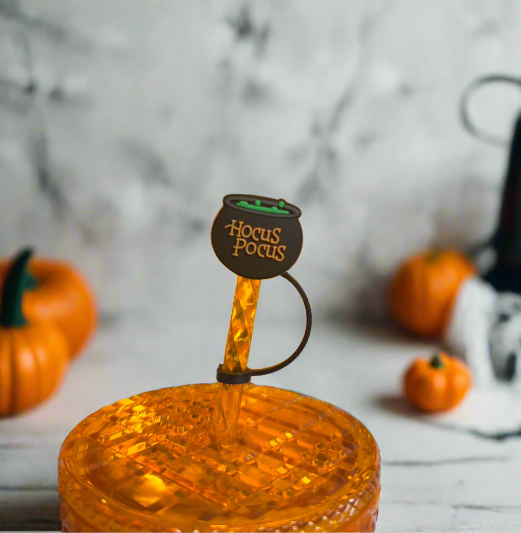 Witches Straw Topper Covers for Standard & Stanley Straws