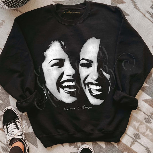 Seliyah Faces- Adult T-Shirt| Sweater| Hoodie - 90’s Singers