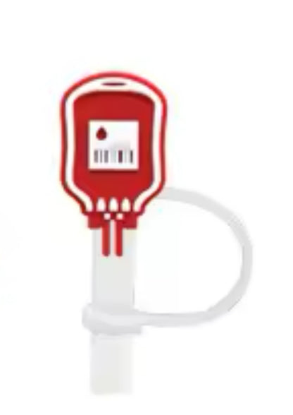 Medical Straw Topper Covers for Standard  & Stanley Straws