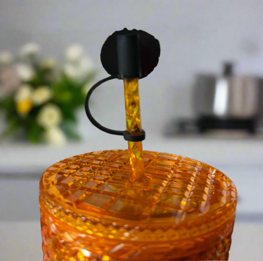 Black Girl Magic Straw Topper Covers for Standard & Stanley Straws