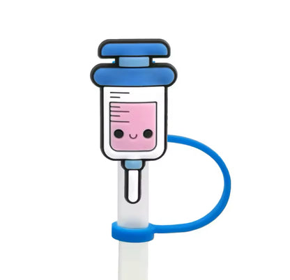 Medical Straw Topper Covers for Standard  & Stanley Straws