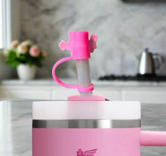 Hello Gorgeous Straw Topper Covers for Standard  & Stanley Straws