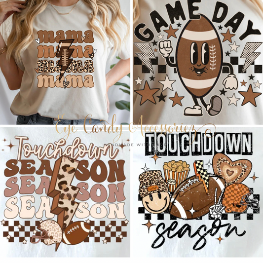 Football Mama - T-Shirts & Sweaters - 4 Designs