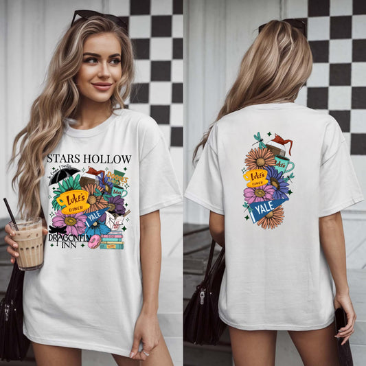 Stars H Dragonfly- Adult T-Shirt|Crewneck Sweater