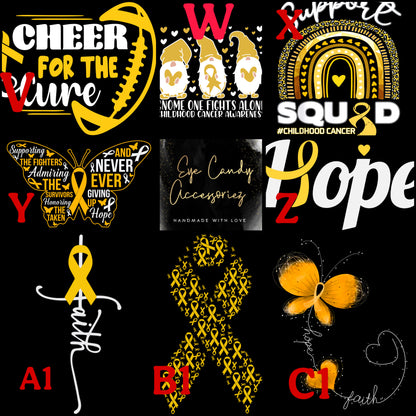 Childhood Cancer Awareness | INFANT & TODDLER T-Shirt | Onesie | Hoodie | Sweater