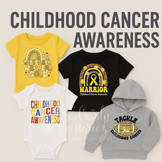 Childhood Cancer Awareness | INFANT & TODDLER T-Shirt | Onesie | Hoodie | Sweater
