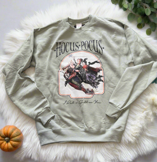 Witches Spell- Adult Crewneck Sweater