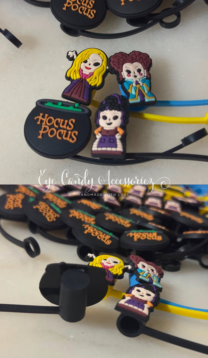 Witches Straw Topper Covers for Standard & Stanley Straws